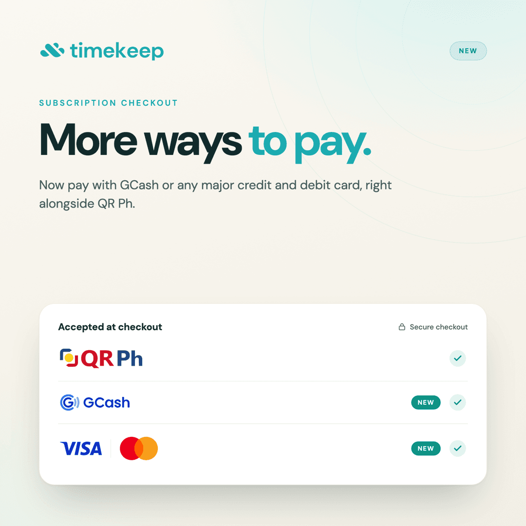 Pay With GCash and Credit Card